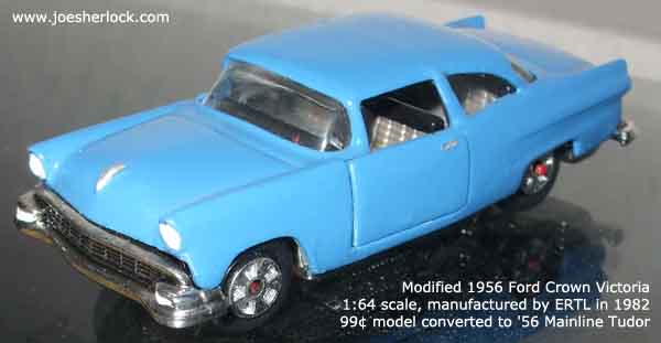produced a small Matchbox model of a 1956 Ford Customline station wagon produced a small Matchbox model of a 1956 Ford Customline station wagon