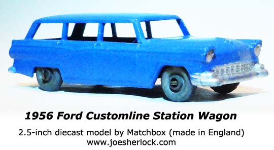 joe sherlock model car blog