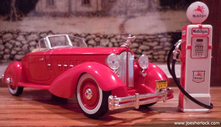  She's quite a Packard enthusiast The model is manufactured by Ixo 