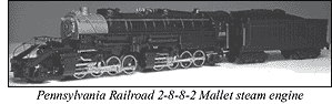 PRR Mallet locomotive