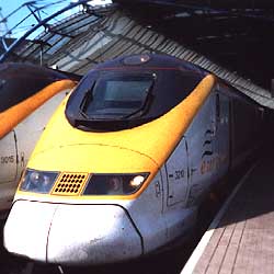 Eurostar chunnel train